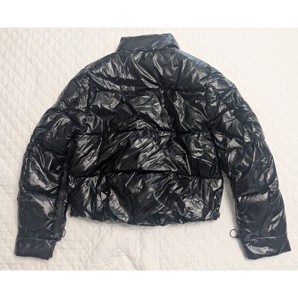 🖤 NWT A New Day Black Short Puffer Jacket M - Picture 5 of 8